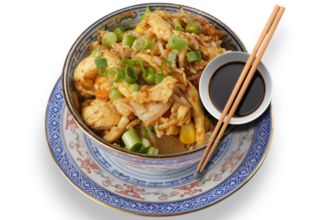 93- Acılı Körili Tavuklu Pilav görseli