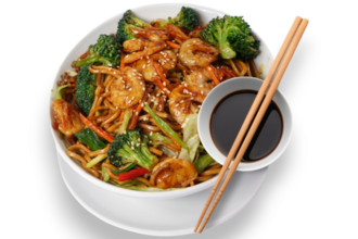 102- Karidesli Kajun Baharatlı Noodle görseli