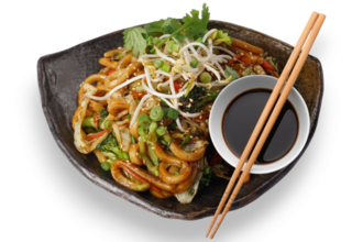 105- Sebzeli Teriyaki Soslu Udon görseli