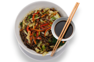 110- Sebzeli Teriyaki Soslu Ramen Erişte görseli