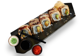 153- Dragon Roll (8 Pcs.) görseli