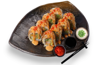 155- Sake Ten Roll (8 Pcs.) görseli