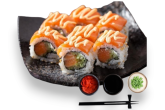 167- Special Spicy Salmon Roll (8 Pcs.) görseli