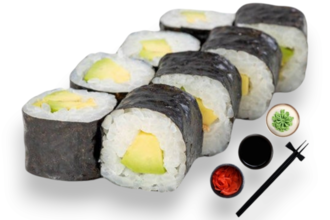 180- Avokado Maki Roll (6 Pcs.) görseli
