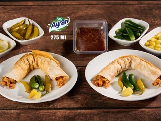 İkili Tavuk Dürüm Menü görseli