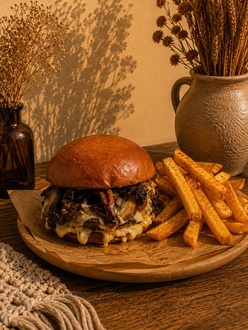 Şitaki Burger görseli
