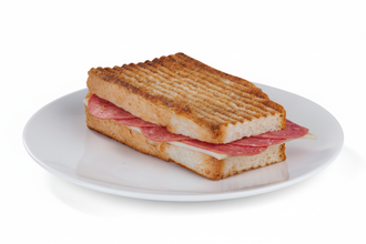 Salamlı Kaşarlı Tost görseli