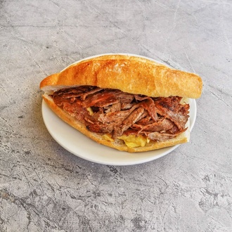 Yarım Ekmek Arası Kaşarlı Et Döner (70 Gr.) görseli