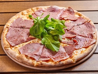 Pizza Carpaccio (Orta) görseli