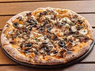 Pizza Vegan (Büyük) görseli
