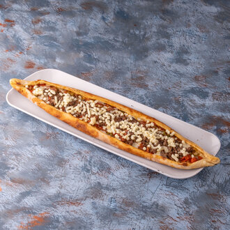 Kavurmalı Kaşarlı Pide (Açık) görseli