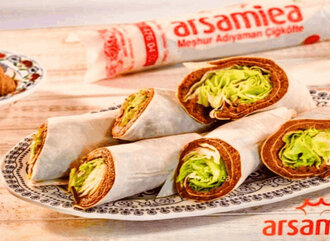 2'Li Çiğ Köfte Dürüm + Ayran (175Cl.) görseli