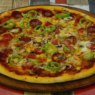 Orientale Pizza (Orta Boy) görseli
