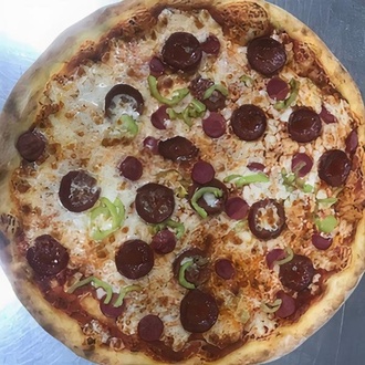 Pizza Salami (Büyük Boy) görseli