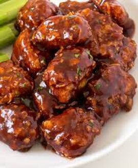 Barbekü Soslu Tavuk (Acılı) / BBQ Sauce Chicken (Spicy) görseli