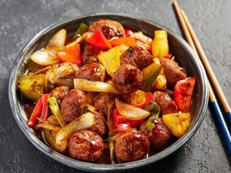Tatlı Ekşi Soslu Dana Eti / Sweet Sour Sauce Beef görseli
