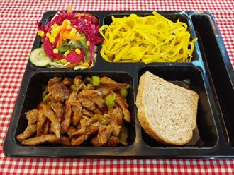 Tatlı Ekşi Barbekü Soslu Et görseli