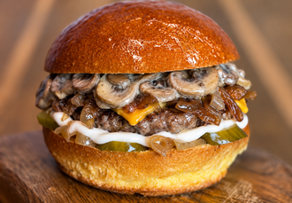 Mushroom Burger (100 gr.) görseli