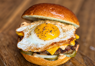 Egg & Burger (100 gr.) görseli