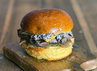 Mantarlı Lokum Burger görseli