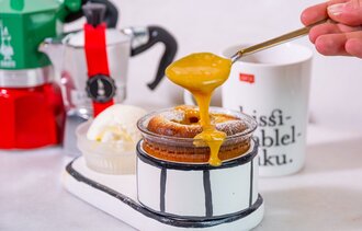 Beyaz Çikolatalı Sufle görseli