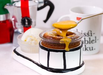 Gold Çikolatalı Lotuslu Sufle görseli