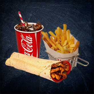 Tavuklu Kaşarlı Dürüm Menü görseli