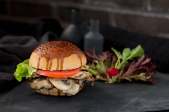 Mantarlı Tavuk Burger görseli