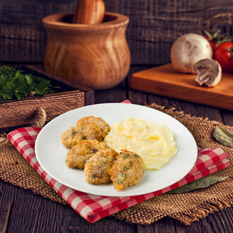 Püreli Kadınbudu Köfte görseli