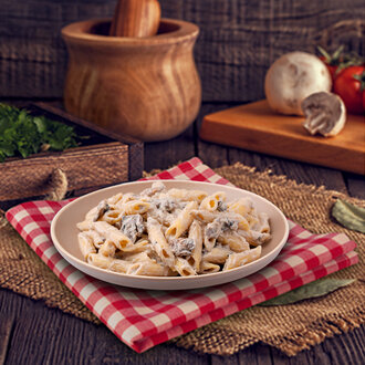 Mantarlı Penne Makarna görseli