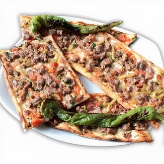 Çıtır Kuşbaşılı Pide (Açık) görseli