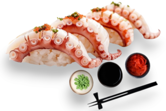 241- Tako Nigiri (5 Pcs.) görseli