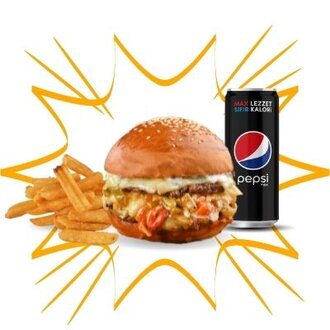 Efsane Köz Patlıcanlı Burger Menü görseli