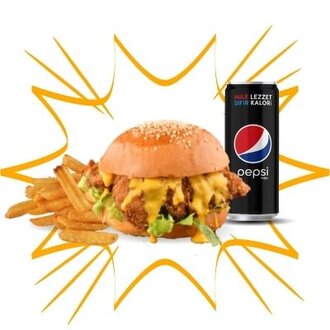 Efsane Çıtır Tavuk Burger Menü görseli
