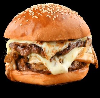 İstiridye Mantarlı Burger görseli