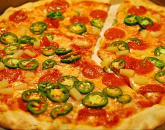 Jalapeno Pizza (38 cm.) görseli