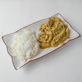 Köri Soslu Tavuk görseli