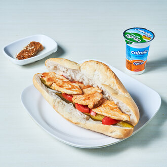 Sandviç Ekmeğine Tavuk Izgara Menü görseli