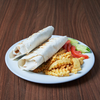 Barbekü Soslu Tavuk Fajita Dürüm görseli