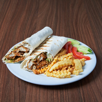 Çıtır Tavuklu Wrap görseli