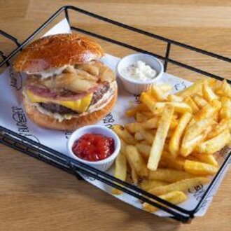 Happy Bacon Burger görseli