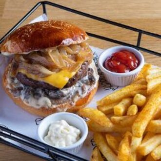 Happy Mushroom Burger görseli