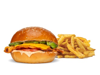 Chıcken Cheese Burger görseli