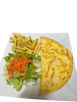 Kaşarlı Omlet görseli