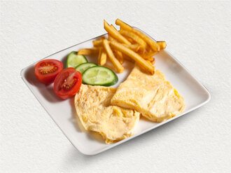 Sosisli Omlet görseli