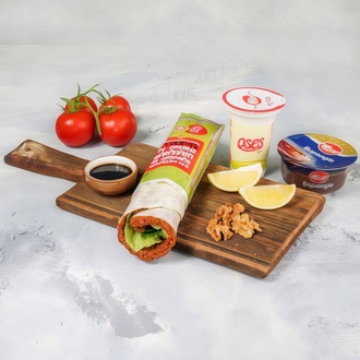Mega Çiğ Köfte Dürüm & Tatlı Menü görseli