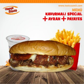 Spesiyal Kavurmalı Sandviç Menü görseli