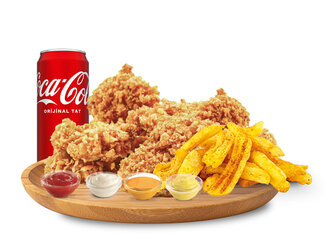 Acılı Cajun Menü görseli