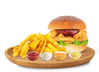 BBQ Chicken Burger görseli