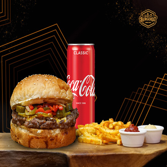 Discover Burger Menü görseli